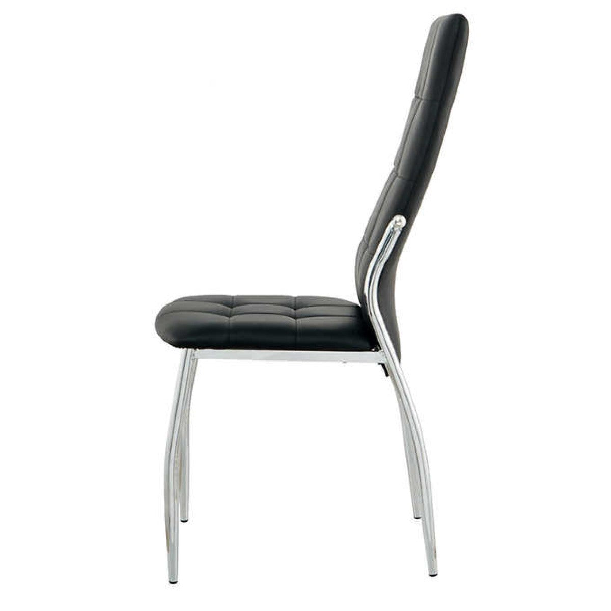 CHAISE DE SALLE À MANGER, JEU DE 4 - NOIR ( Meuble Mtl )