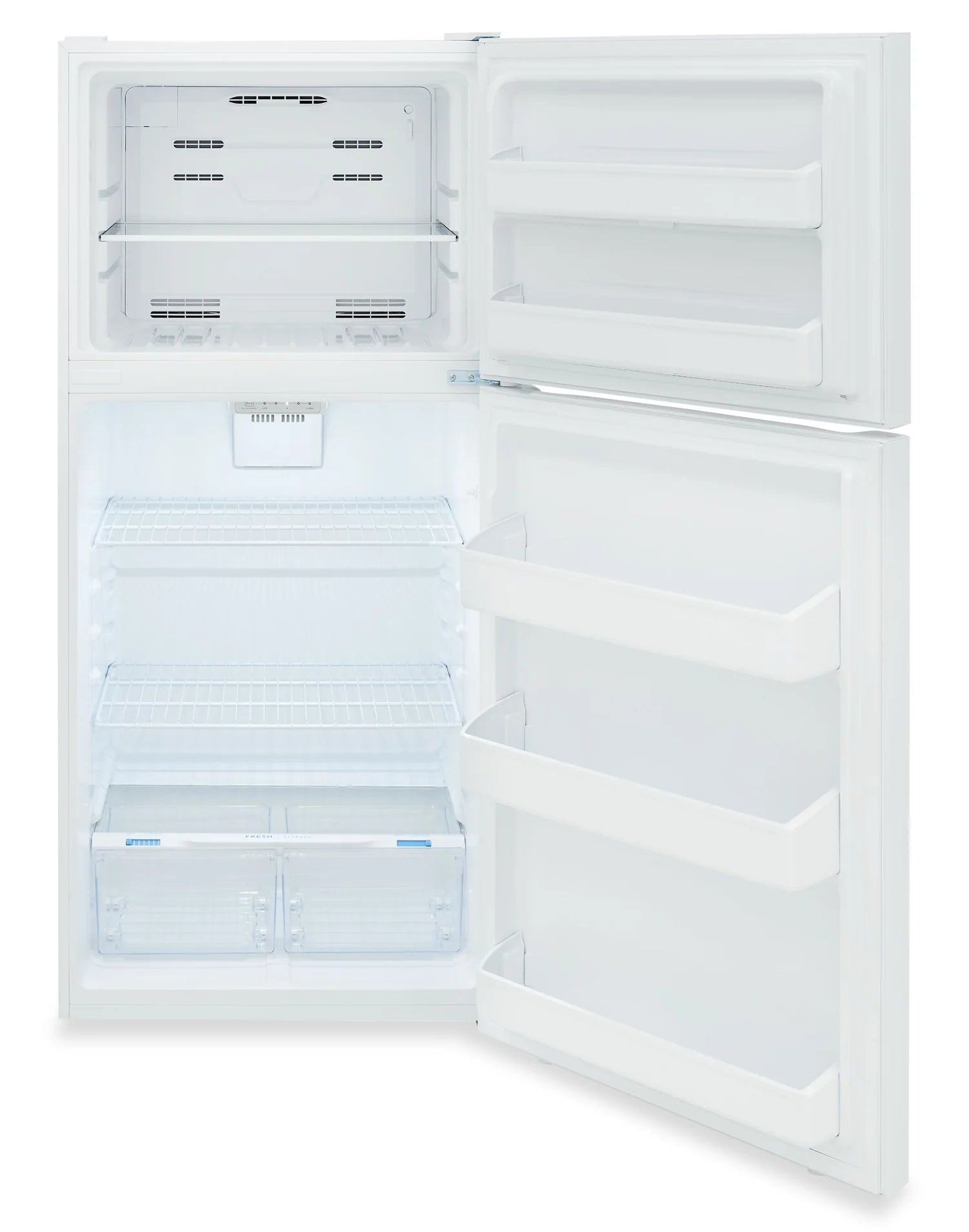 Réfrigérateur Frigidaire 18 pi³ Congélateur Haut 30" Blanc