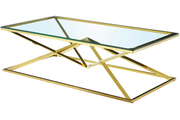 Table basse Narnia dorée
