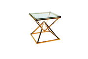 Table d'appoint Narnia dorée