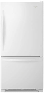 Réfrigérateur Whirlpool 19 pi³ Congélateur Bas 30" Blanc