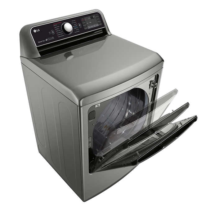 Ensemble Laveuse Verticale À La Vapeur De 5,8 Pi³ TurboWash 3D Et Sécheuse Électrique De 7,3 Pi³ Avec Vapeur Wi-Fi En Acier Graphite *PRODUITS NEUFS* LG ( WT7800HVA / DLEX7900VE )