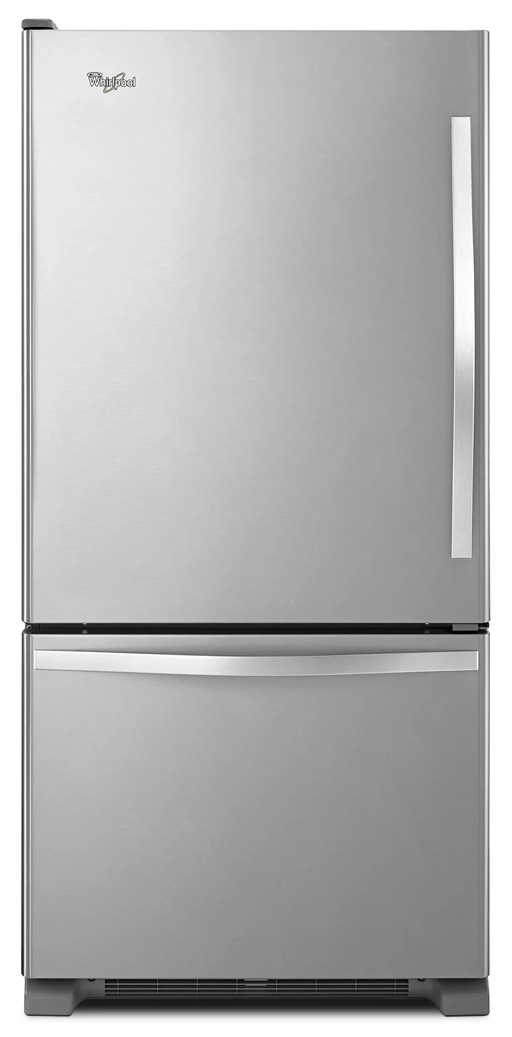 Réfrigérateur Whirlpool 30 po Congélateur Bas 18,7 pi³ Inox