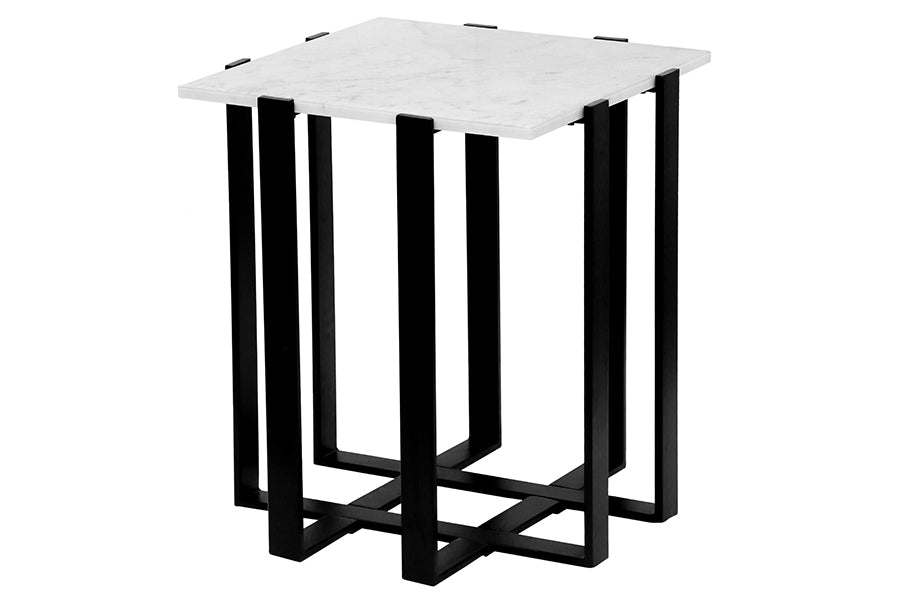 Table d'appoint en marbre James
