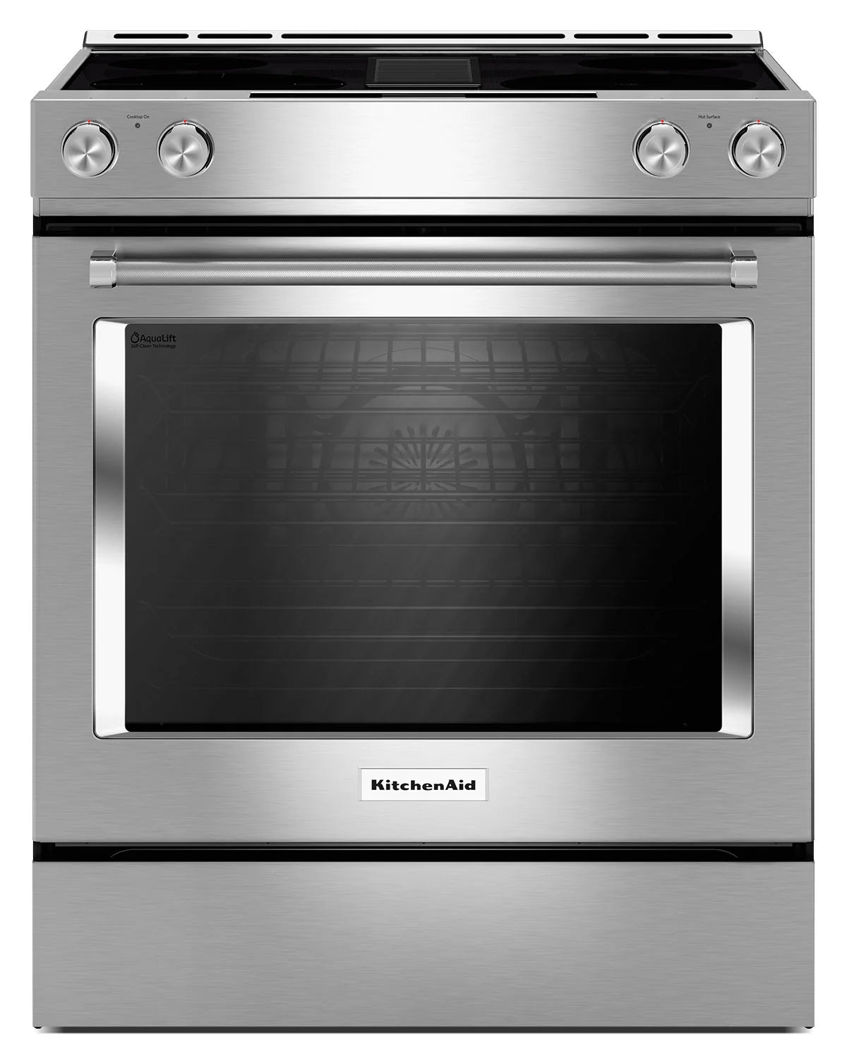 Cuisinière KitchenAid 6,4 pi³ Élec. Vent. Intégrée KSEG950ESS