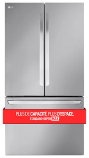 LG 32 cu. ft. 36" Stainless Steel French Door Refrigerator with Wi-Fi