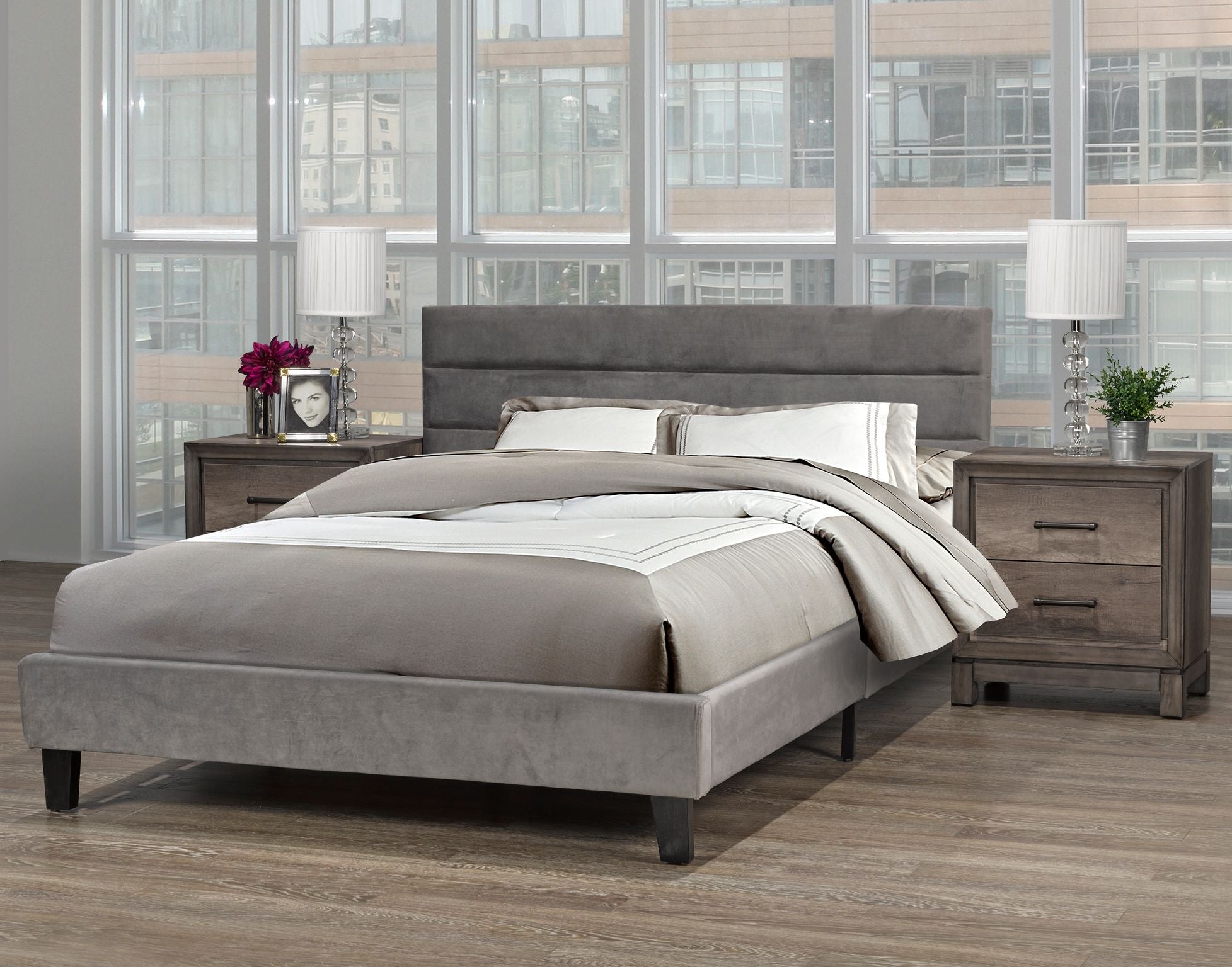 LIT PLATEFORME COMPLET ( Meuble Mtl )