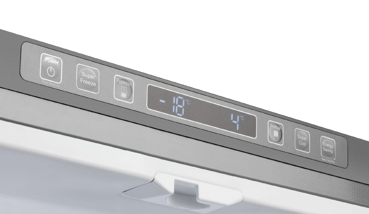 Réfrigérateur à portes françaises à profondeur de comptoir Hisense en acier inoxydable avec eau et glace (21,1 pi³) - RF208N6CSE ( Meuble Mtl )