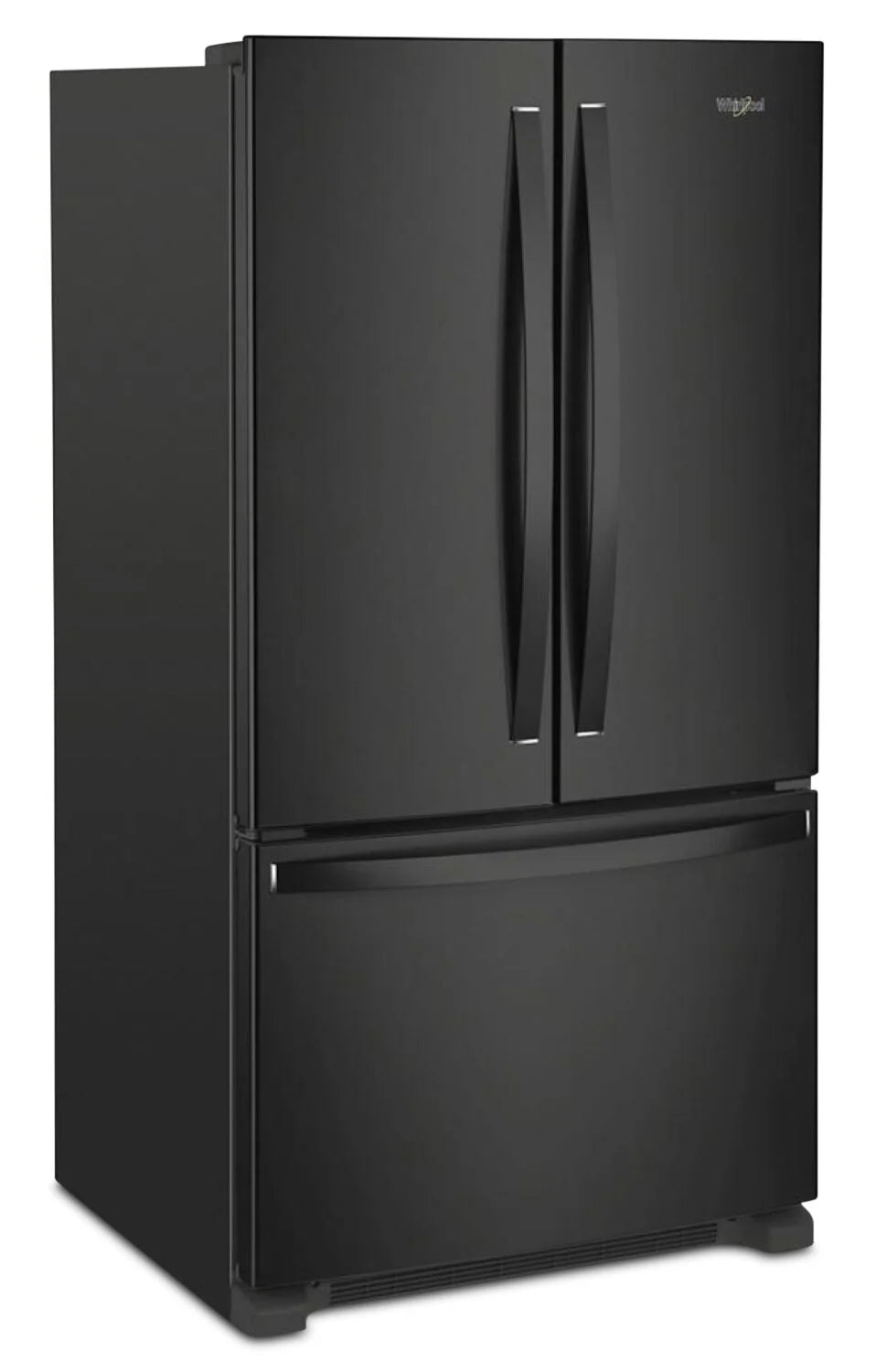 Réfrigérateur Whirlpool 20 pi³ Portes Françaises 36" Inox