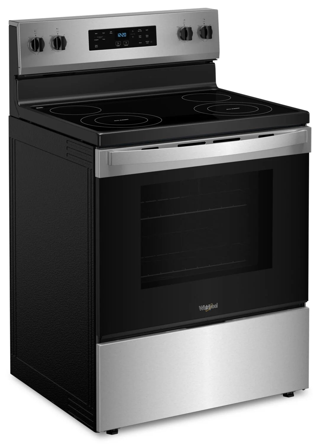 Cuisinière Whirlpool 5,3 pi³ Noire 30 po YWFES3530RB