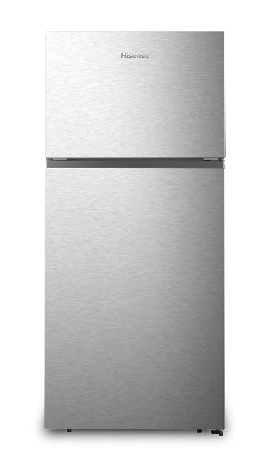 Réfrigérateur Hisense 30" 18 pi³ à Congélateur Supérieur Blanc sans Givre RT18A2FWD