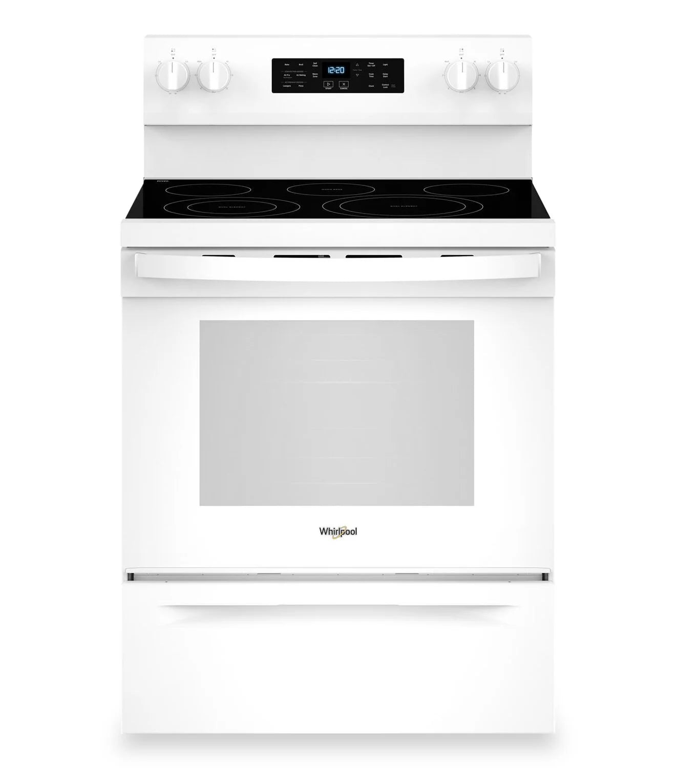 Cuisinière Whirlpool 5,3 pi³ Air Fry Inox YWFES5030RZ