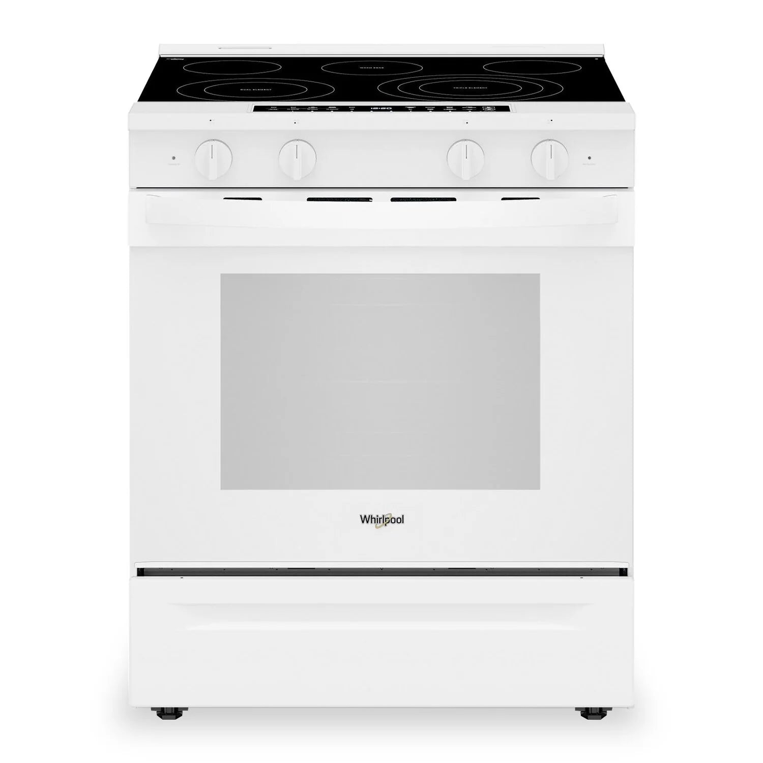 Cuisinière Whirlpool 5,3 pi³ Air Fry Inox Noir YWSES7530RV