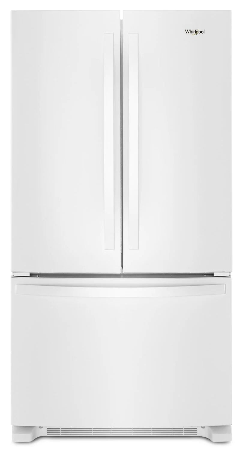 Réfrigérateur Whirlpool 20 pi³ Portes Françaises 36" Inox