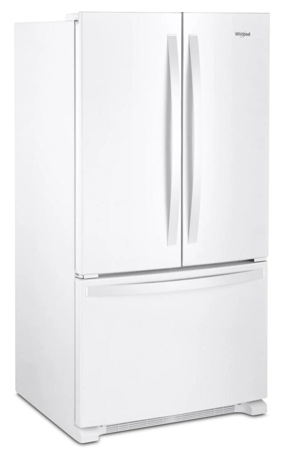 Réfrigérateur Whirlpool 20 pi³ Portes Françaises 36" Inox