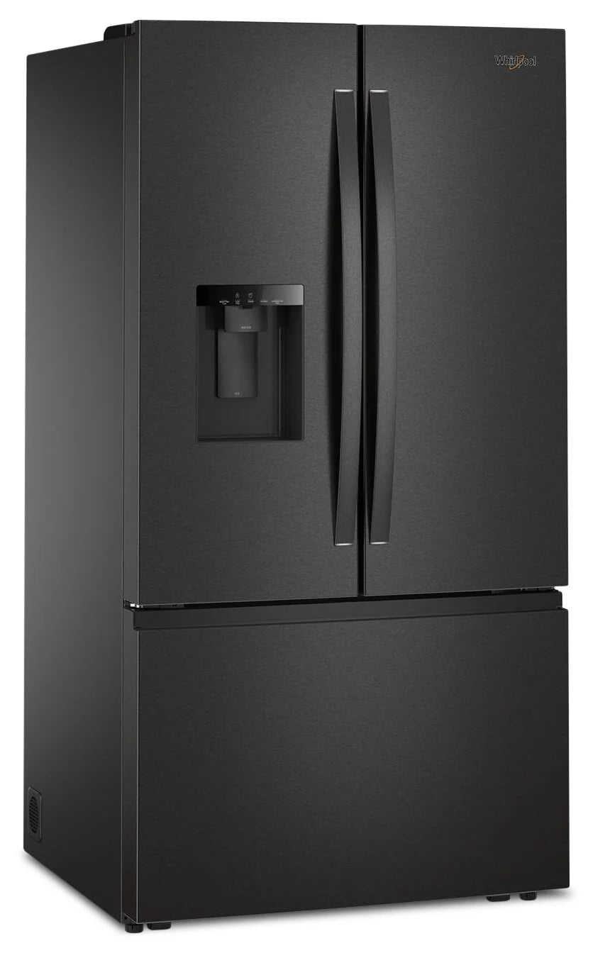 Réfrigérateur Whirlpool 36 po Portes Françaises 30 pi³ Inox