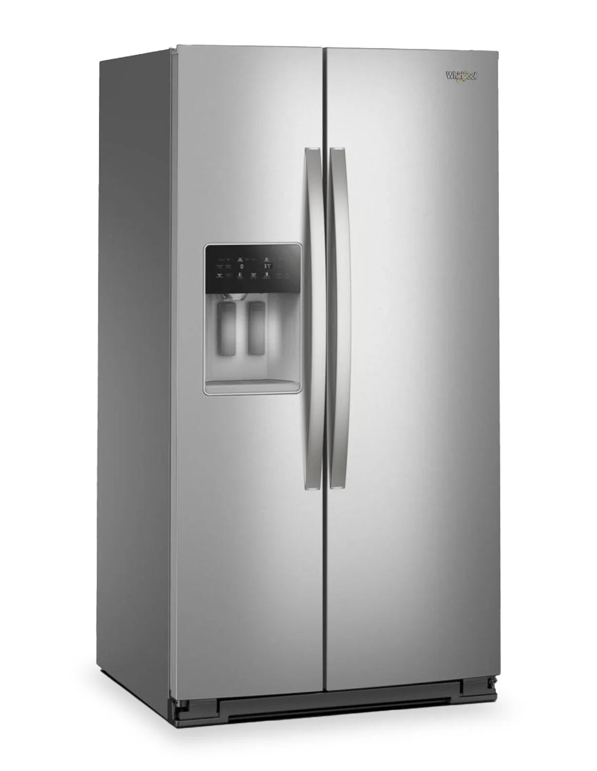 Réfrigérateur Whirlpool WRSF5536RZ juxtaposé 36 po inox résistant traces de doigts