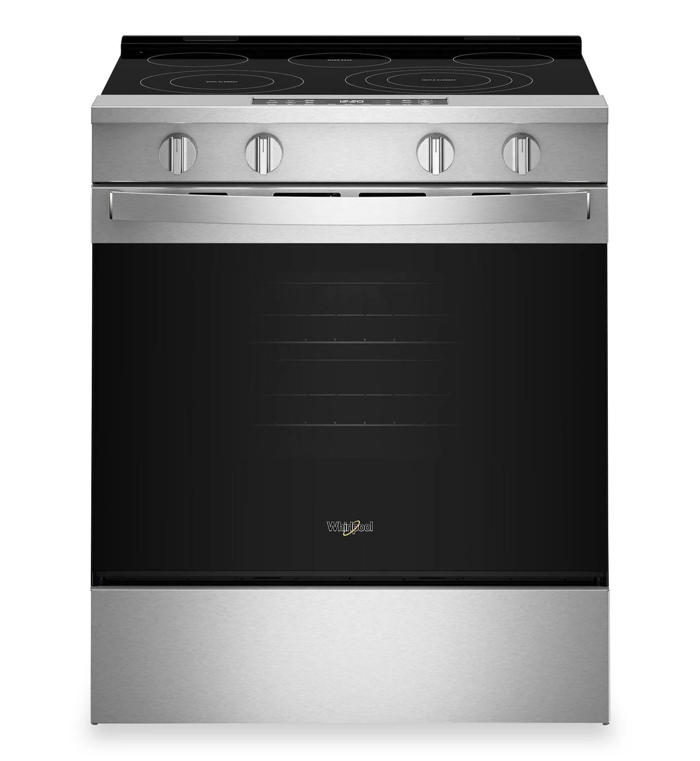 Cuisinière Whirlpool 5,3 pi³ Air Fry Noire YWSES5030SB