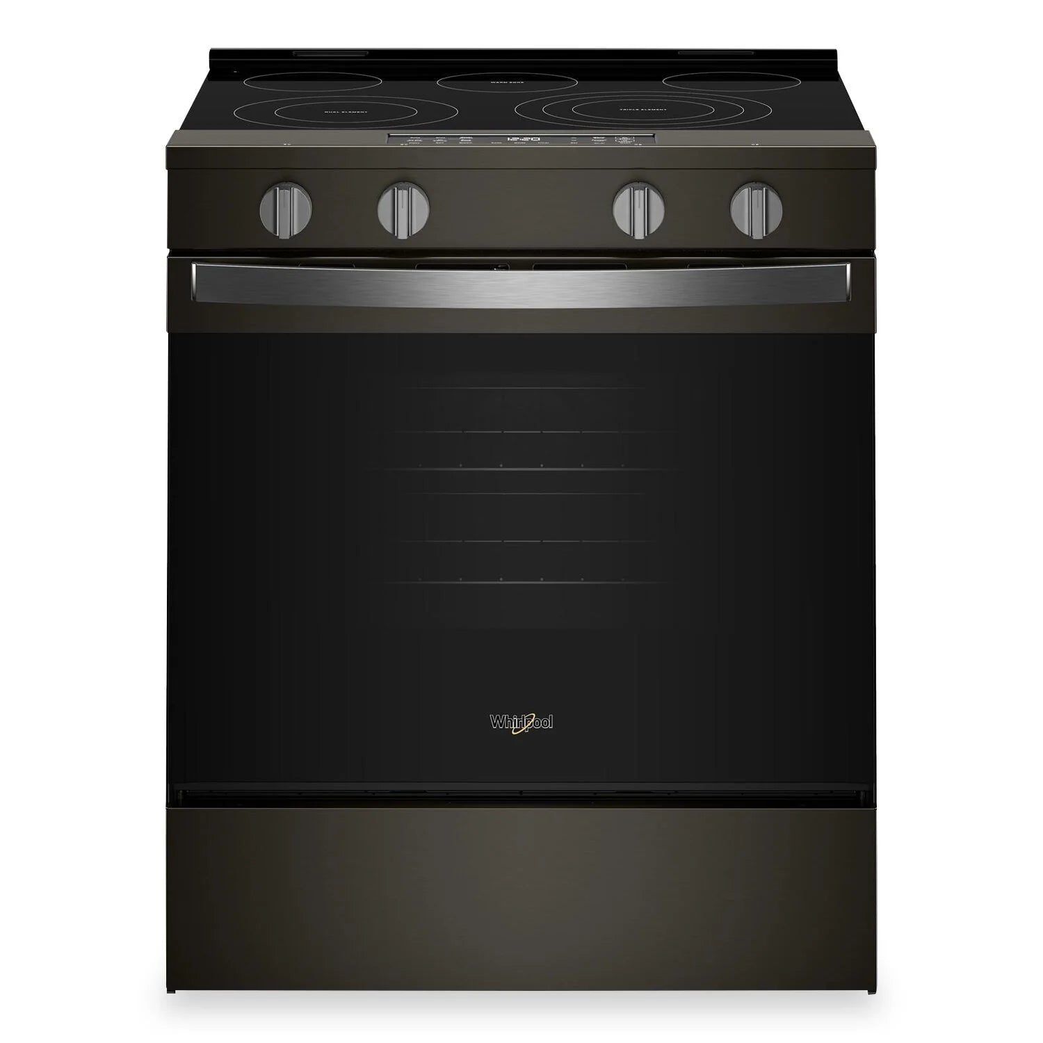 Cuisinière Whirlpool 5,3 pi³ Air Fry Noire YWSES5030SB