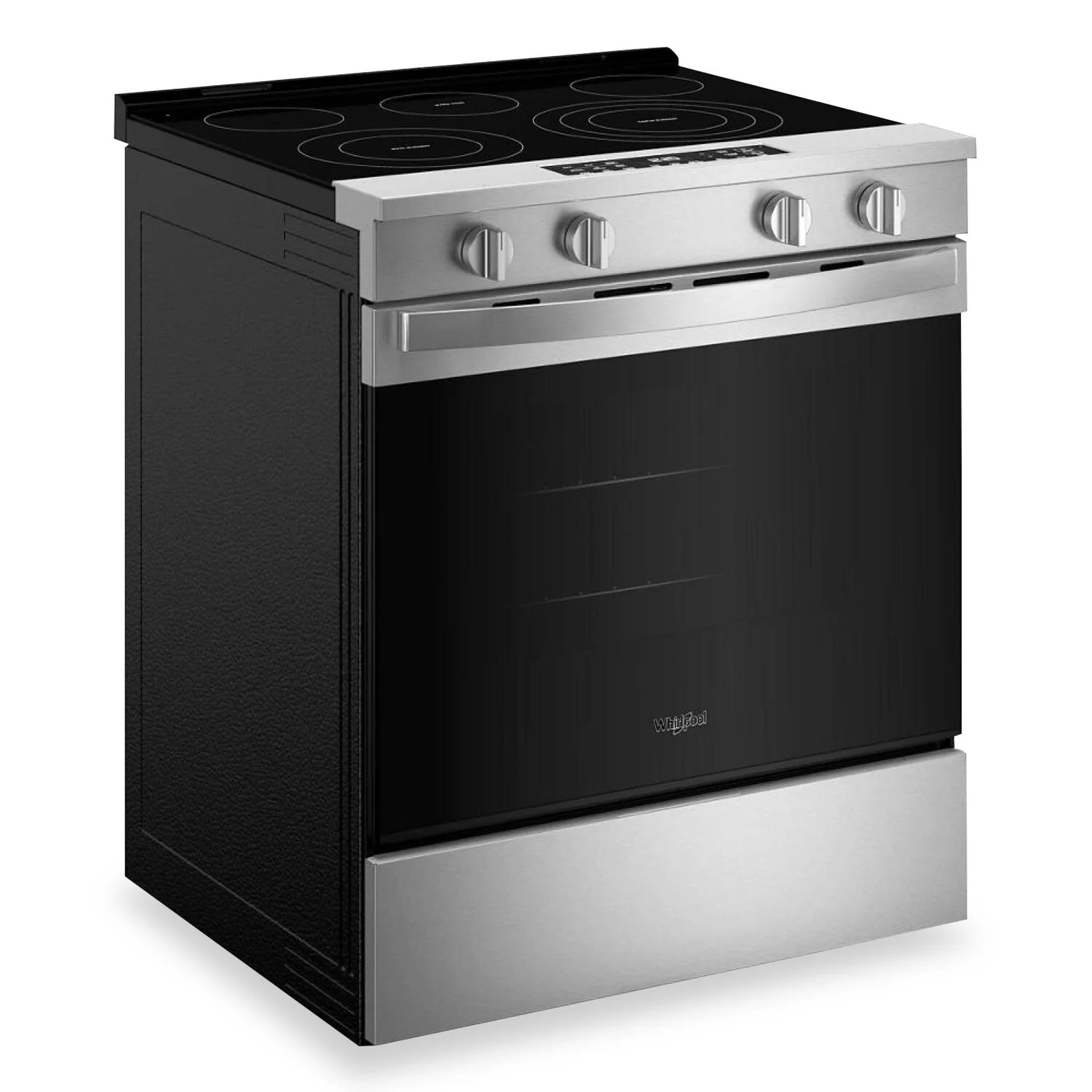 Cuisinière Whirlpool 5,3 pi³ Air Fry Noire YWSES5030SB