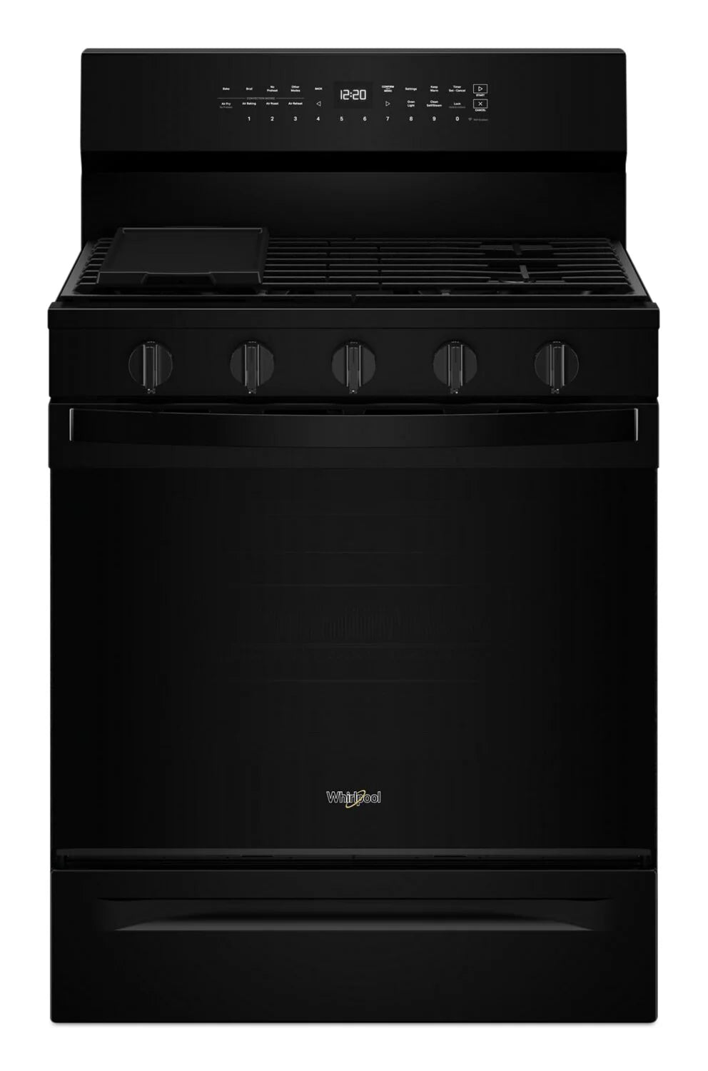 Cuisinière Whirlpool Gaz 5 pi³ Air Fry Blanche WFGS7530RW