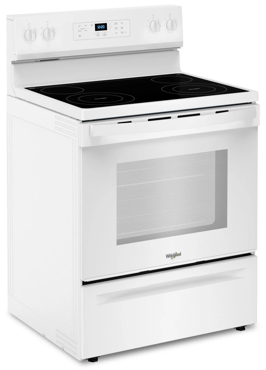 Cuisinière Whirlpool 5,3 pi³ Noire 30 po YWFES3530RB