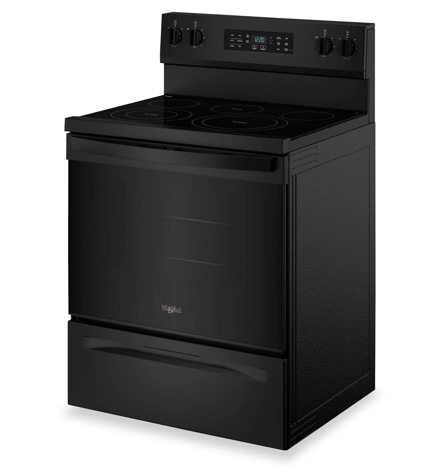 Cuisinière Whirlpool 5,3 pi³ Air Fry Blanche YWFES5730SW