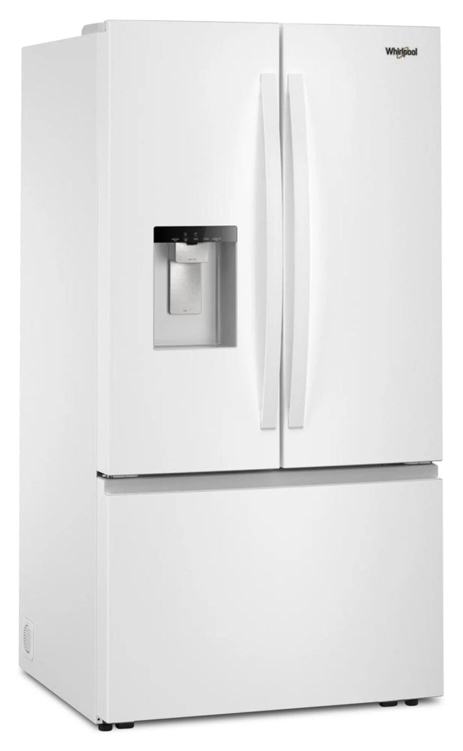 Réfrigérateur Whirlpool 36 po Portes Françaises 30 pi³ Inox
