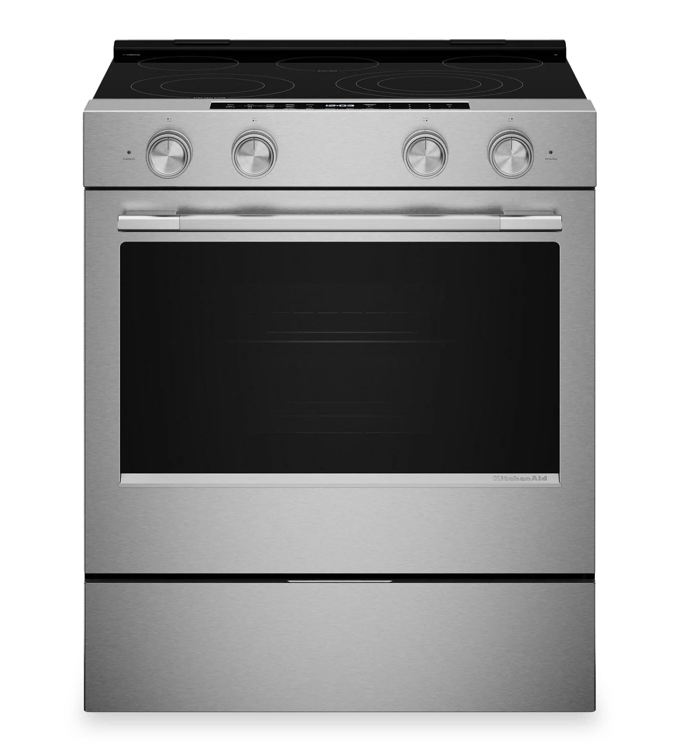 Cuisinière KitchenAid 30" 5,3 pi³ Élec. Intelligente Genièvre