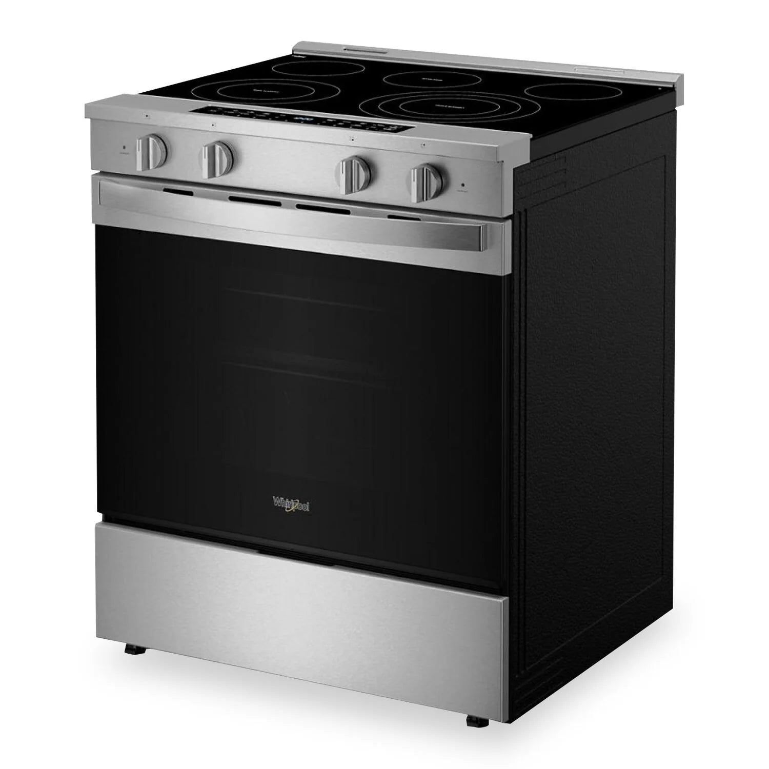 Cuisinière Whirlpool 5,3 pi³ Air Fry Inox Noir YWSES7530RV