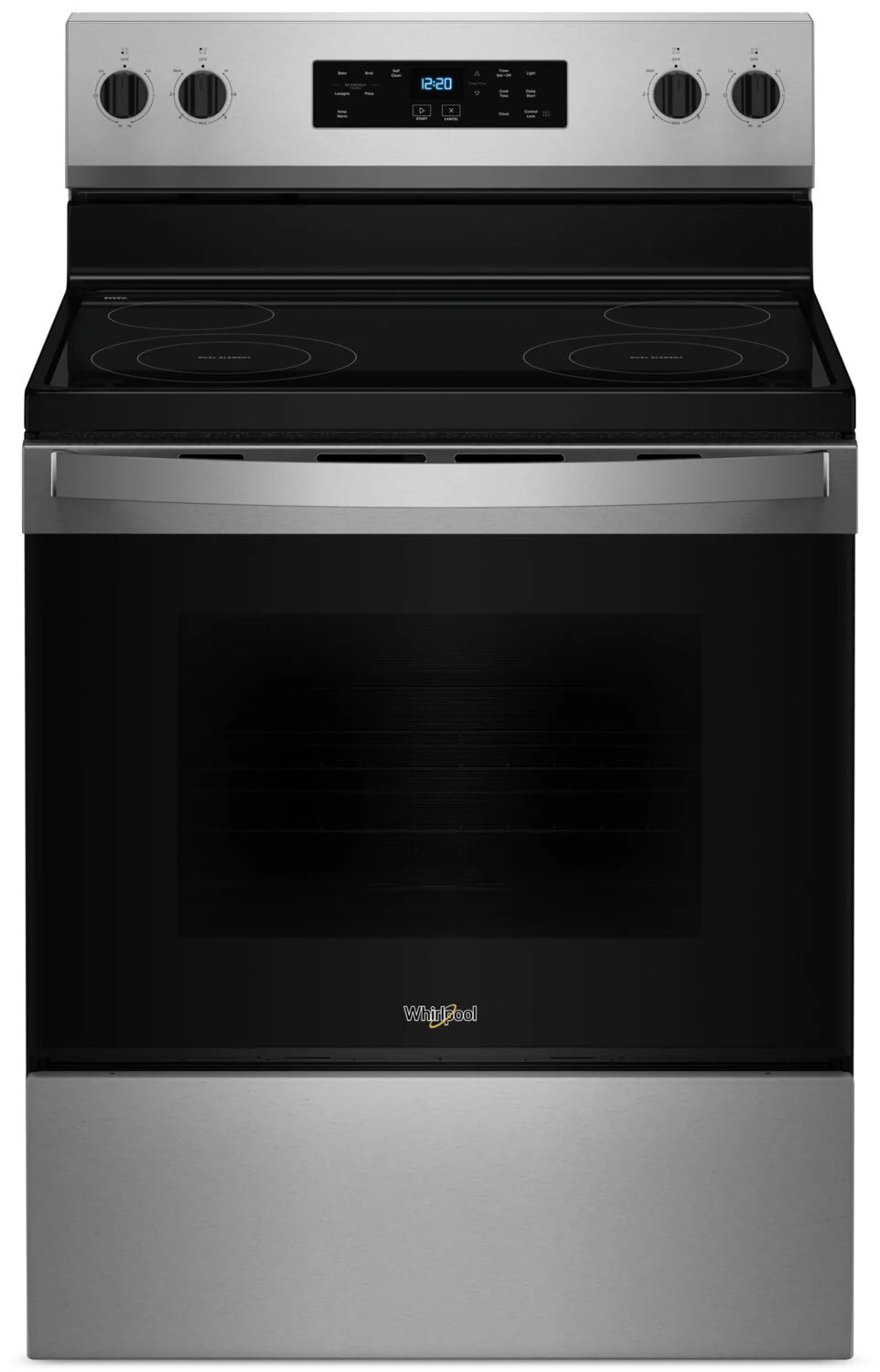 Cuisinière Whirlpool 5,3 pi³ Noire 30 po YWFES3530RB