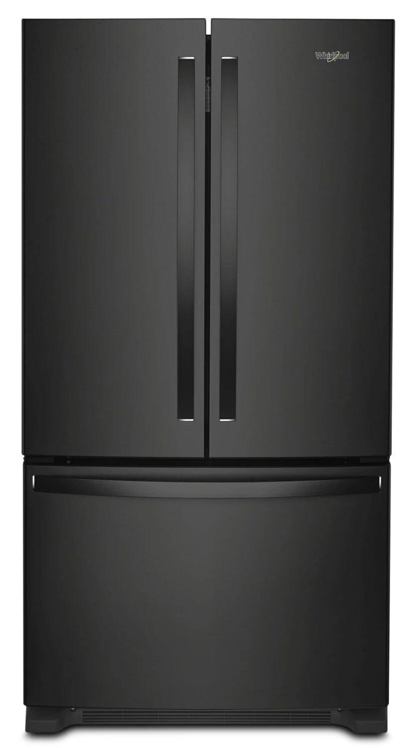 Réfrigérateur Whirlpool 20 pi³ Portes Françaises 36" Inox