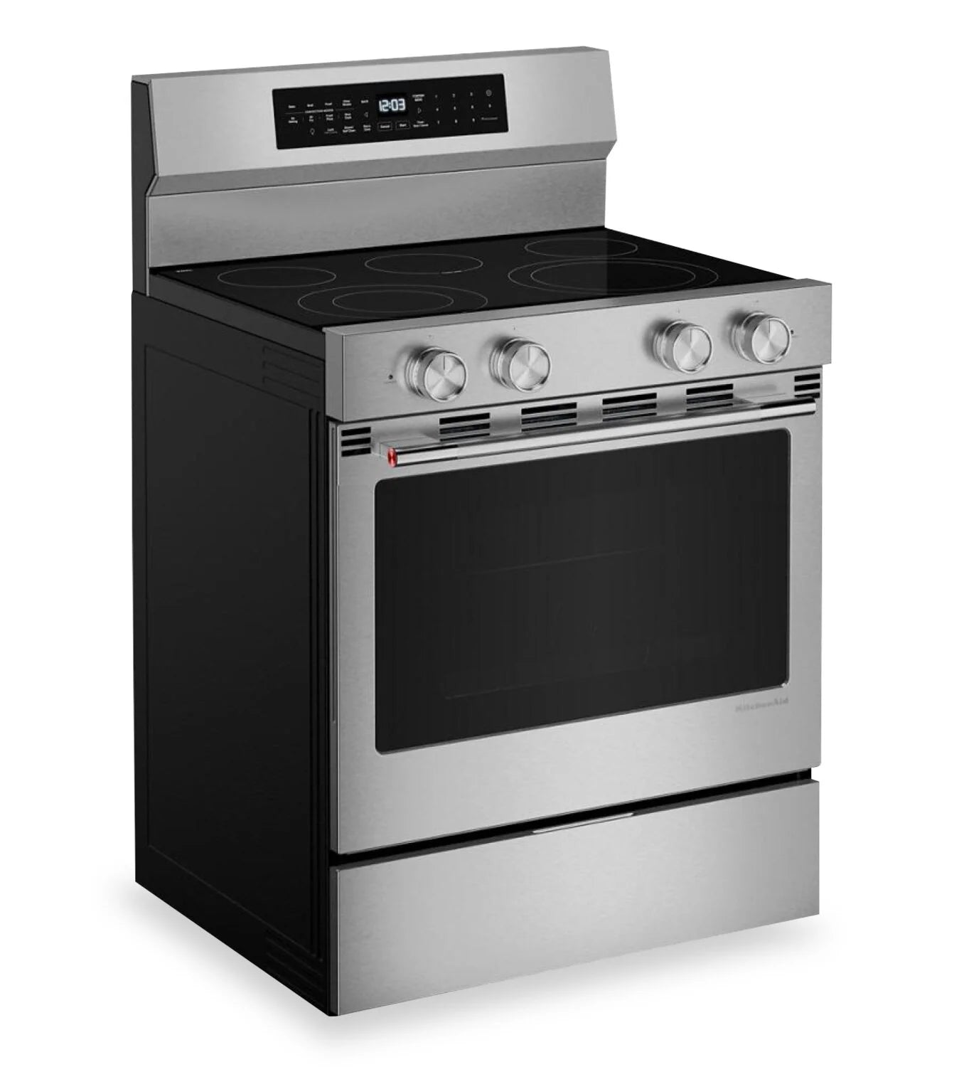 Cuisinière électrique KitchenAid 5,3 pi³ en acier inoxydable YKFES530SPS
