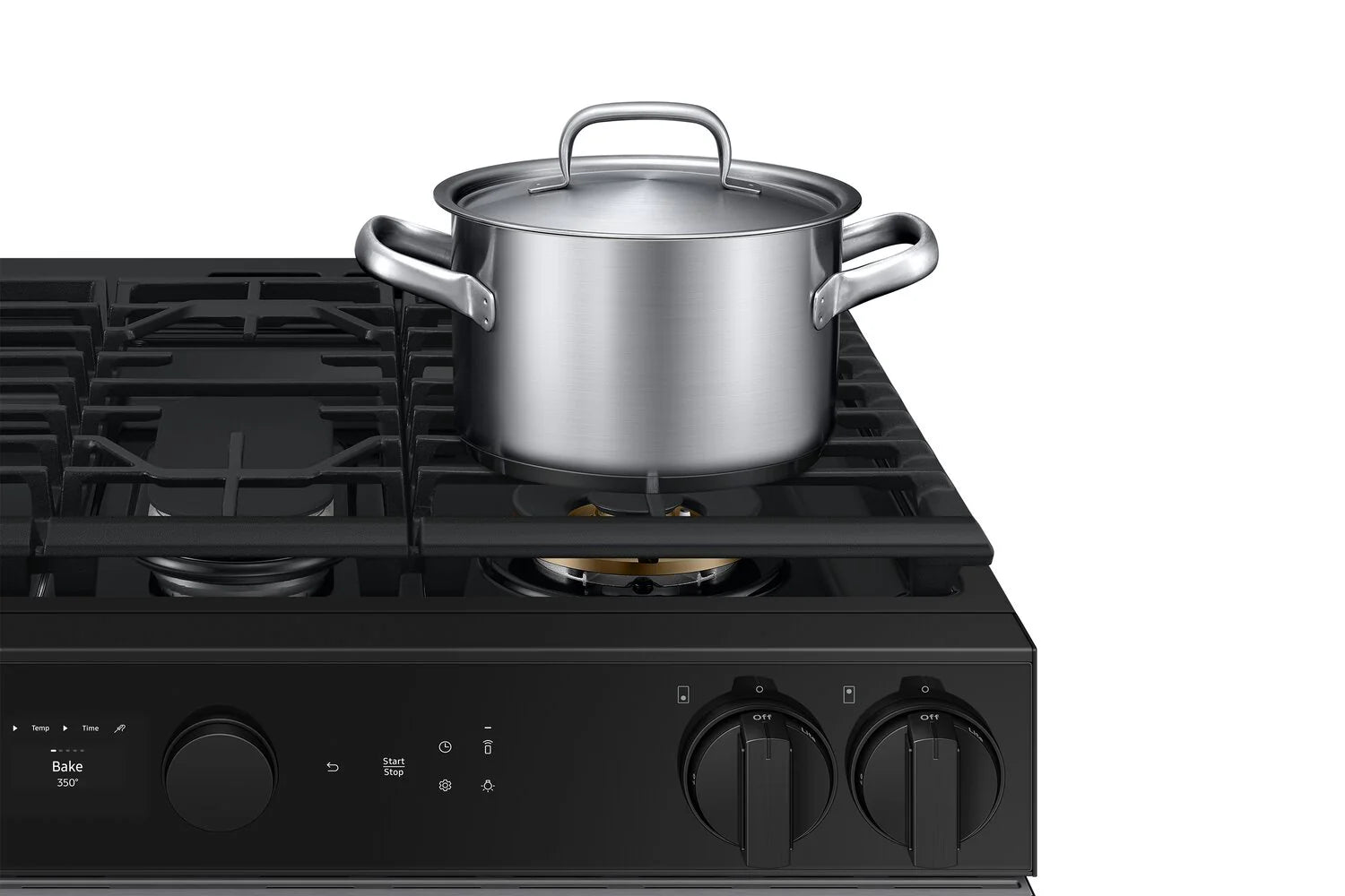 Cuisinière à gaz Samsung Bespoke 6 pi³ avec Air Sous Vide NSG6DG8500