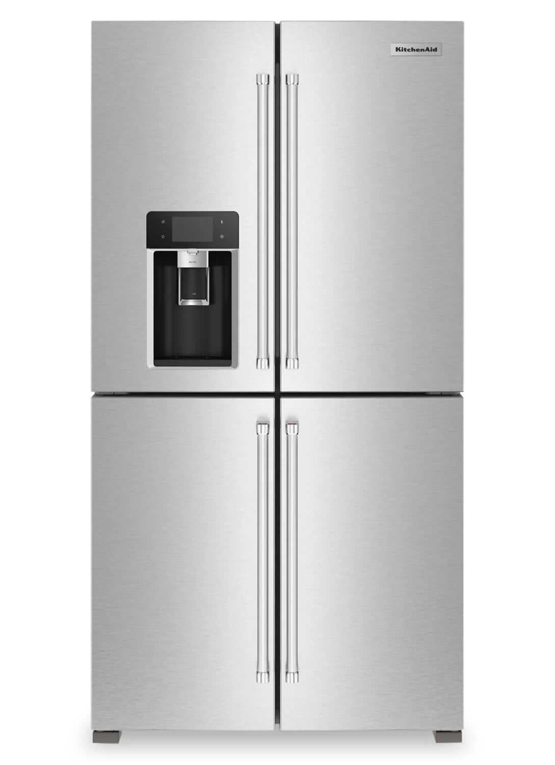KitchenAid KRQC736RPS | Réfrigérateur 4 Portes 36" Inox