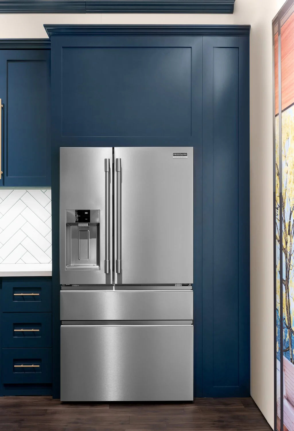 Réfrigérateur Frigidaire Professional 36" 21,8 pi³ 4 Portes Françaises Inox PRMC2285AF