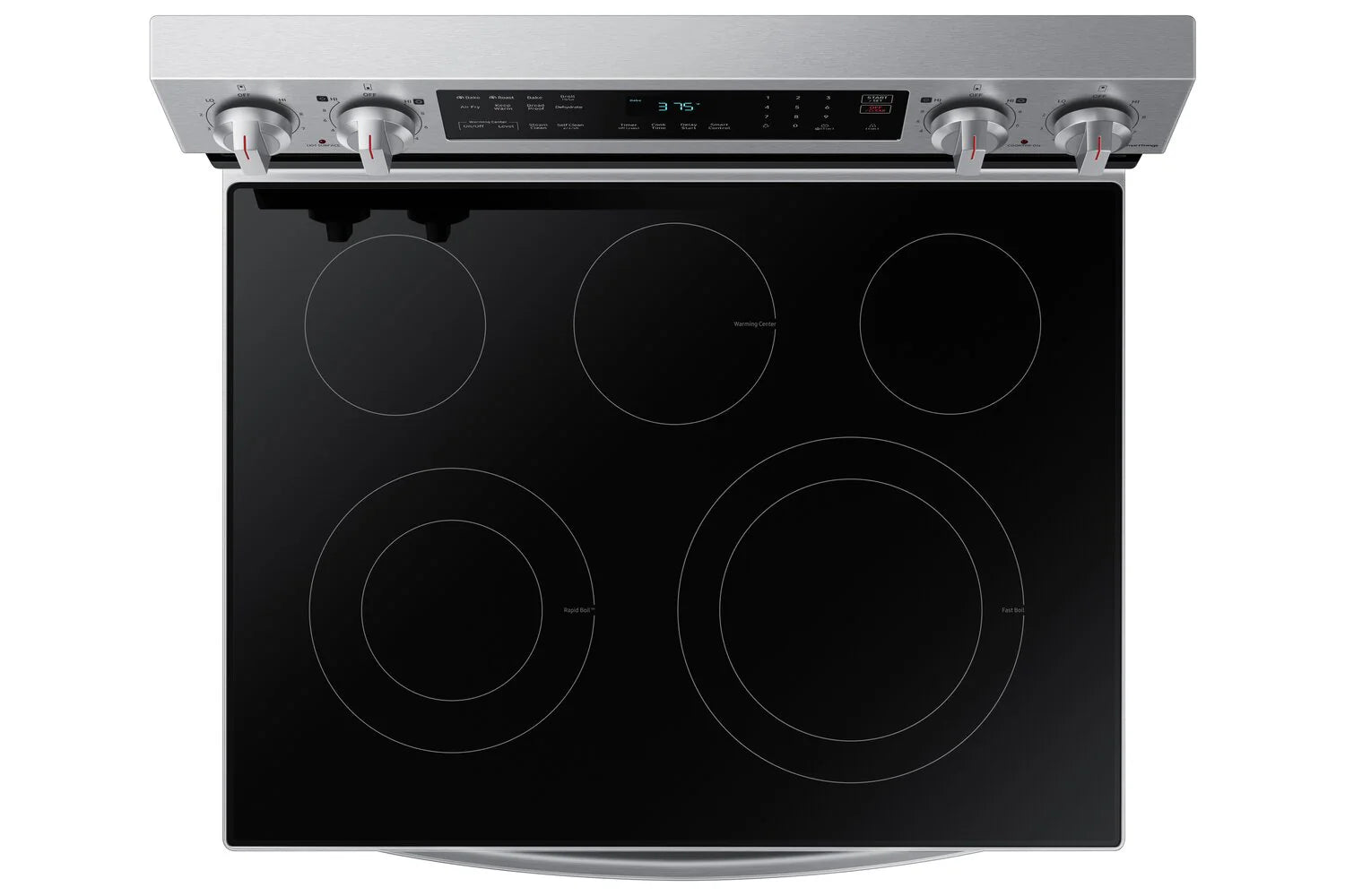 Cuisinière Samsung Élec. 6,3 pi³ Air Fry Inox NE63A6511SS