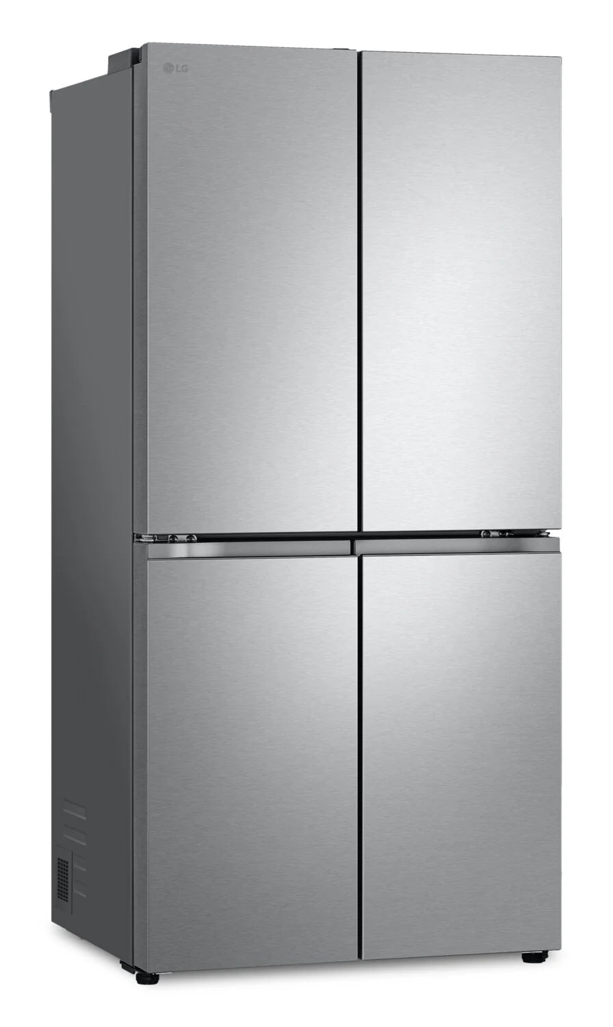 LG 19 cu. ft. 33-inch Counter Depth 4-Door French Door Refrigerator in Stainless Steel