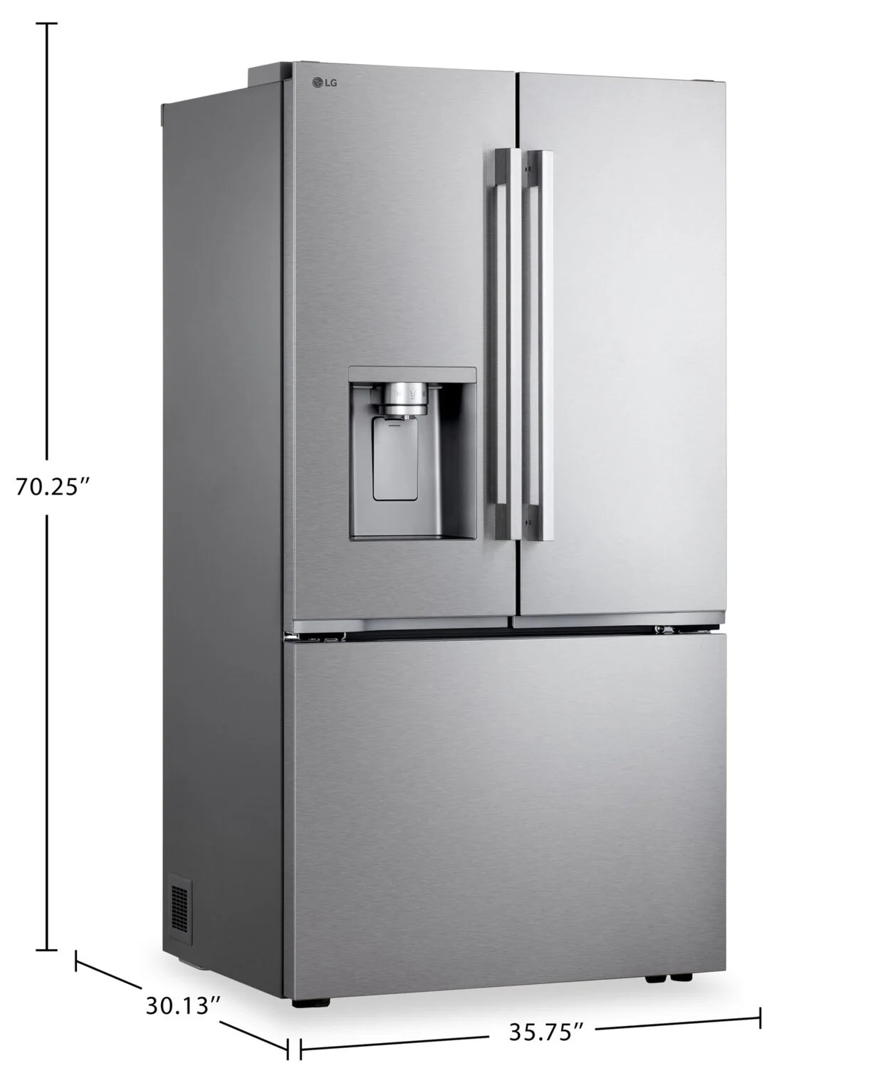 Réfrigérateur LG 36 po 23,7 pi³ Profondeur comptoir MAX Craft Ice™ Zéro jeu™ LF24Z6530S