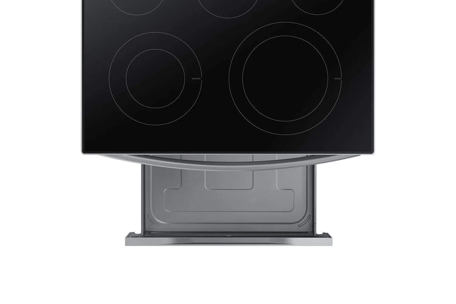 Cuisinière Samsung Élec. 6,3 pi³ Air Fry Inox NE63A6511SS