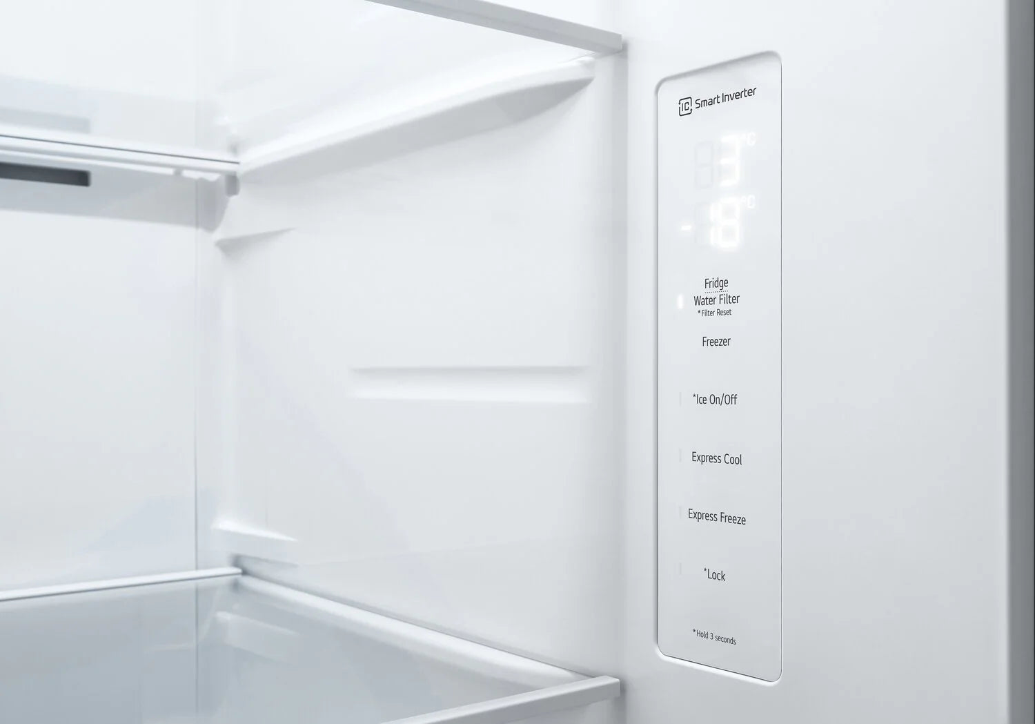 Réfrigérateur LG 23 pi³ Côte à Côte 36" Prof. Comptoir