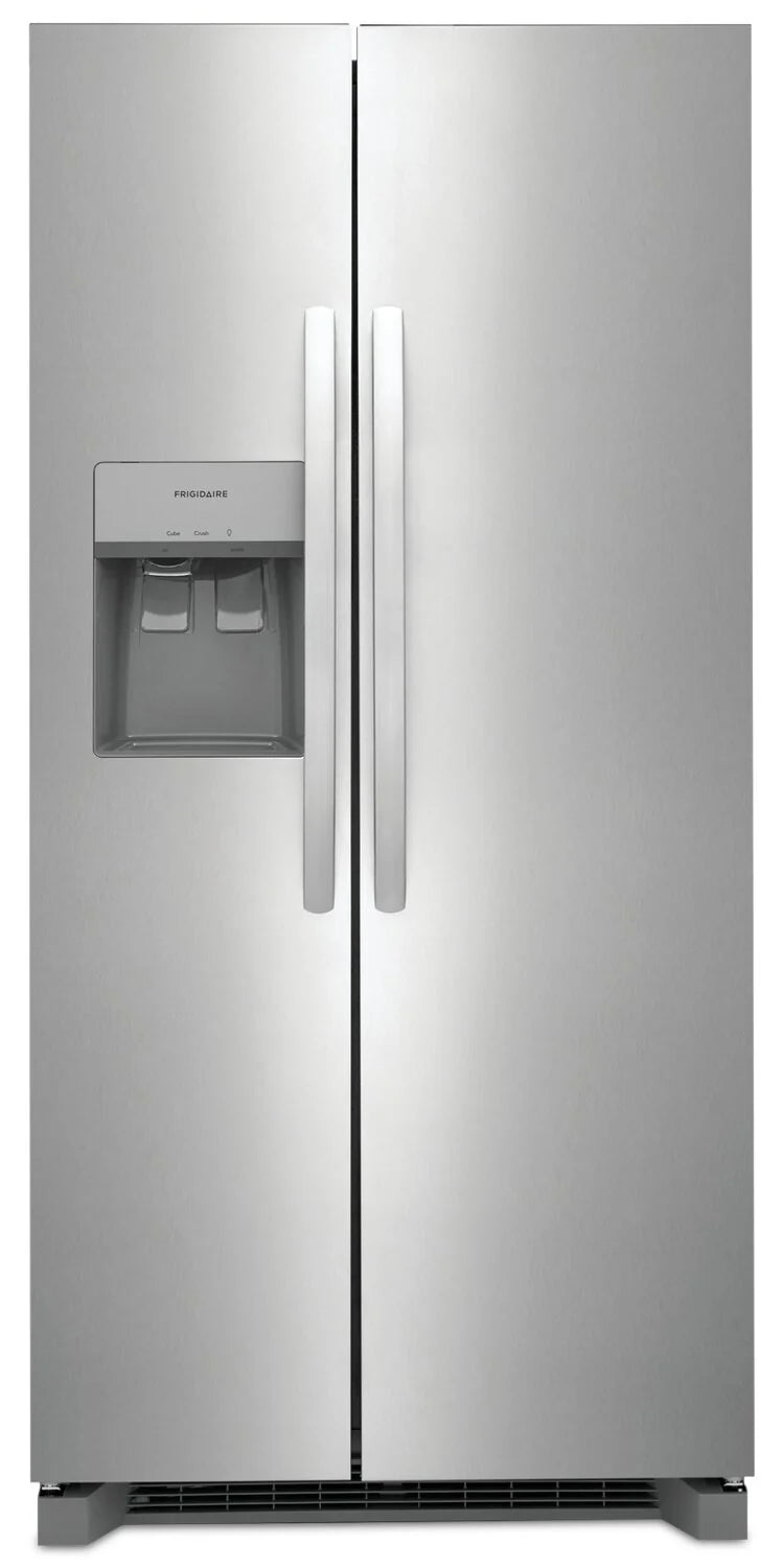 Réfrigérateur Frigidaire 33" 22,3 pi³ Side-by-Side Inox avec Eau/Glace FRSS2323AS