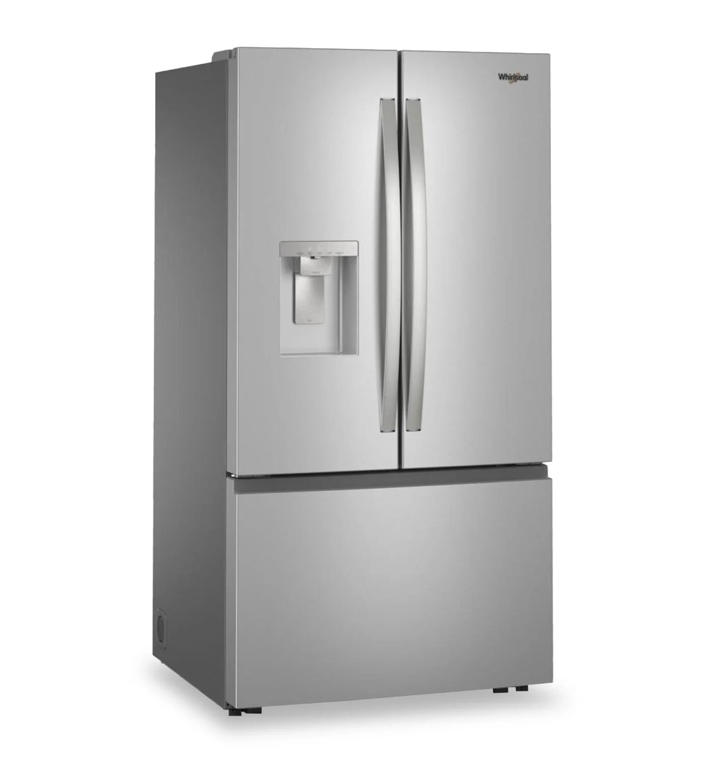 Réfrigérateur Whirlpool 30 pi³ Portes Françaises 36" Inox
