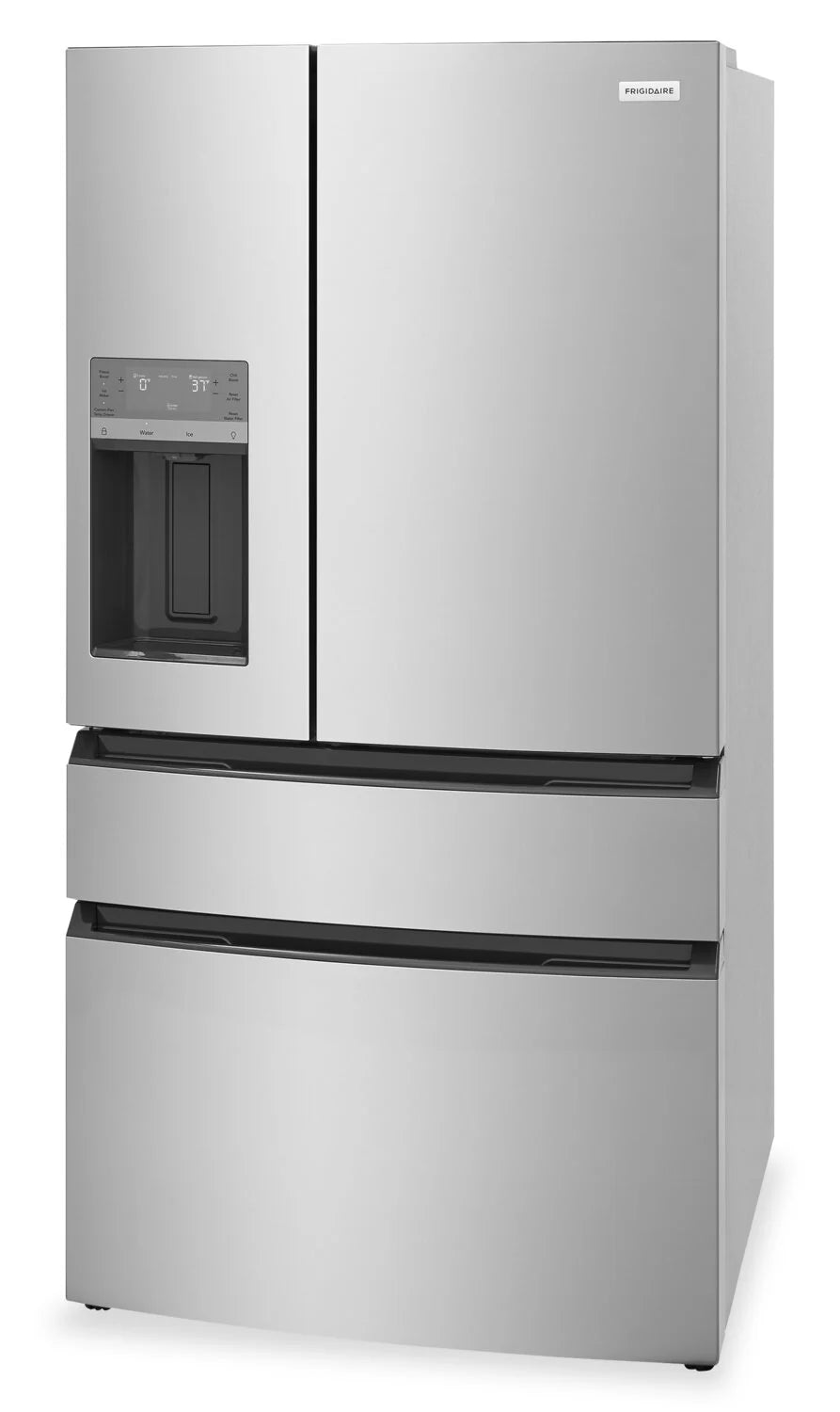 Réfrigérateur Frigidaire 36" 26,3 pi³ à 4 portes avec tiroir Custom-Flex en acier inoxydable FRMS2733AV