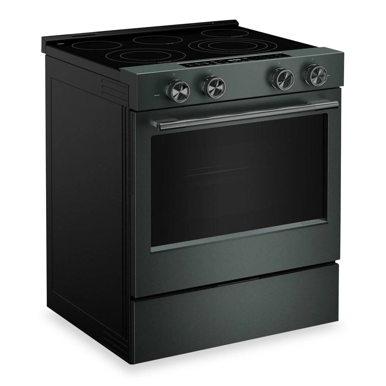 Cuisinière électrique intelligente KitchenAid 30 po 5,3 pi³ genièvre