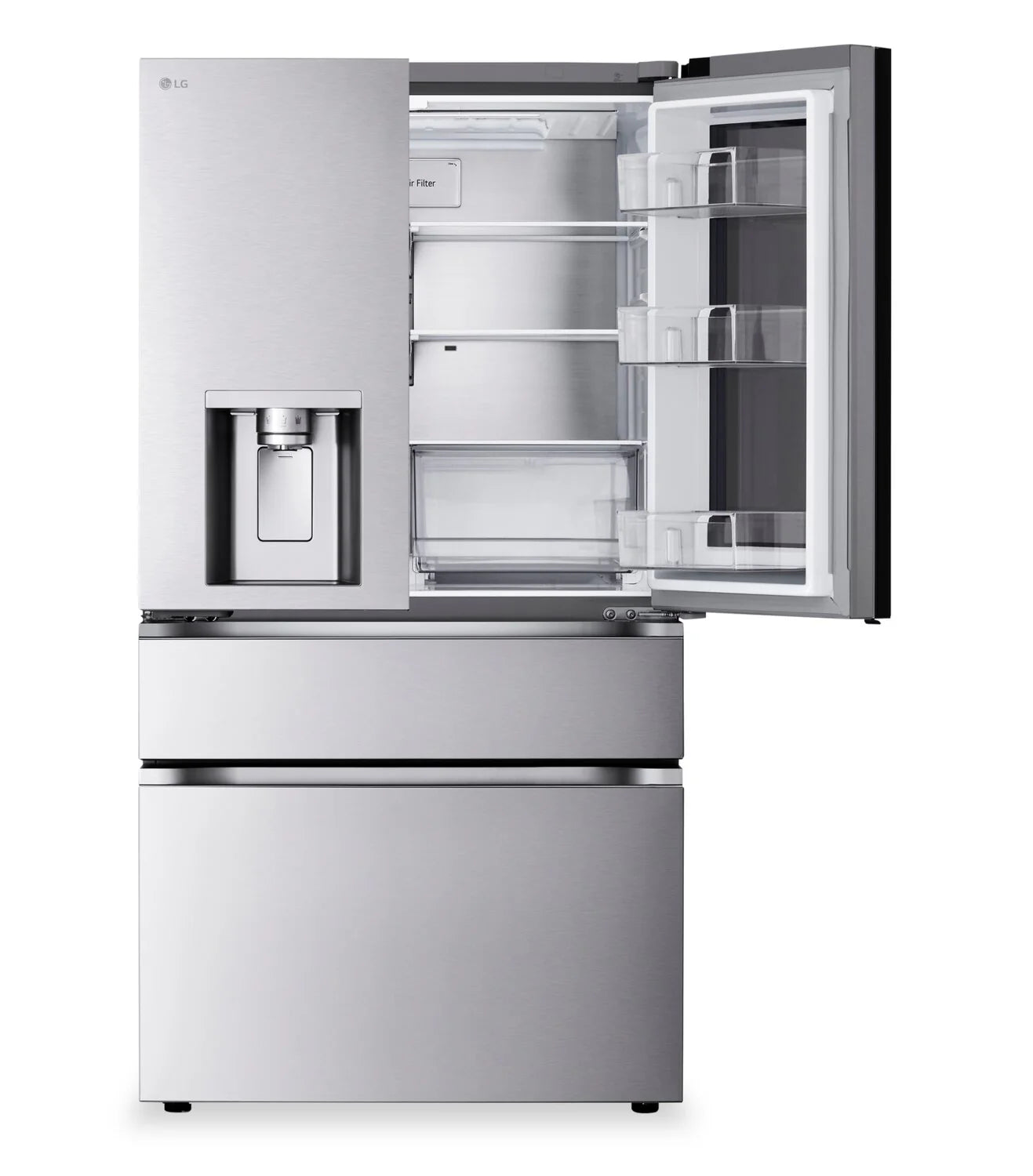 Réfrigérateur LG 29 pi³ InstaView™ MyColour™ Acier inoxydable 36"