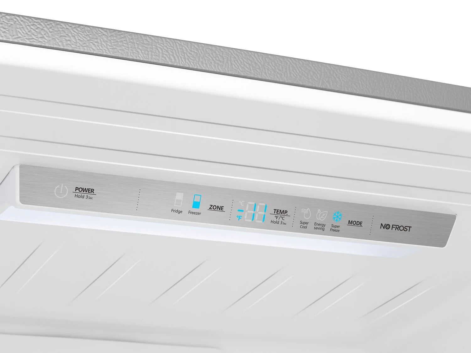 Réfrigérateur Hisense 17 pi³ Congélateur Bas Blanc 31"