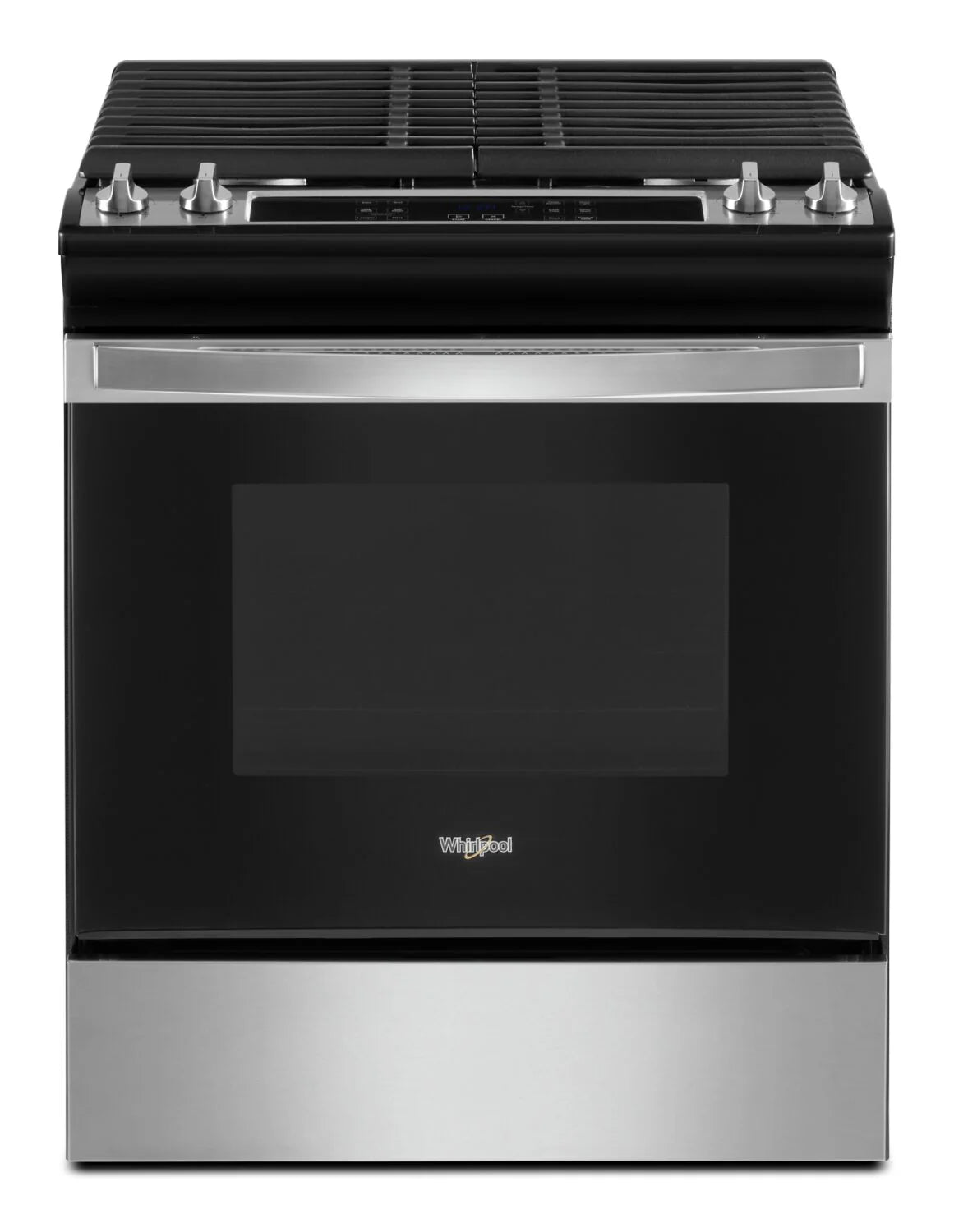 Cuisinière à gaz Whirlpool WEG515S0LS encastrable acier inoxydable 5 pi³