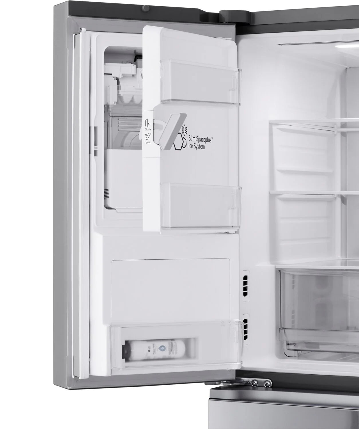 Réfrigérateur LG 29 pi³ 4 portes 36" avec tiroir convertible en acier inoxydable