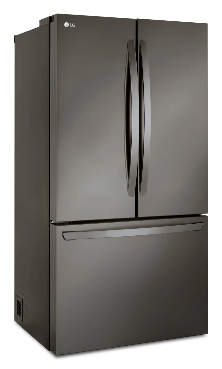 Réfrigérateur LG 36" 27 pi³ Portes Françaises Profondeur Comptoir MAX Inox Noir LRFLC2706D